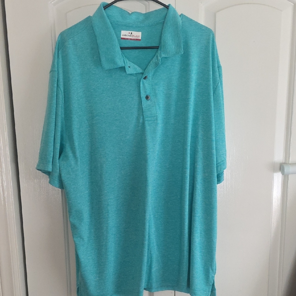 Grand Slam Turquoise Polo Shirt